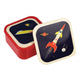 Space Age Set of 3 Snack Boxes