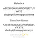 Choice of Penelopetom fonts