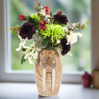 Walrus Flower Vase