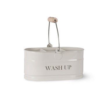 Wash Up Tidy with Handle - White