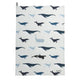 Whales Tea Towel