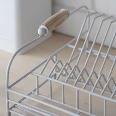 White Wirework Dish Rack