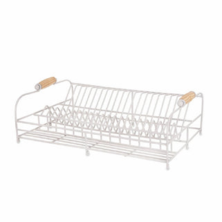 White Wirework Dish Rack