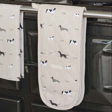 Woof Double Oven Gloves