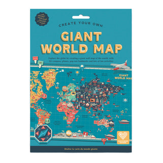 Create A Giant Interactive World Map