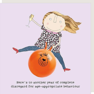 Rosie Made A Thing Year of Disregard Card