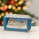 Christmas Village Message In A Bottle Card