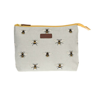 Bees Canvas Wash Bag