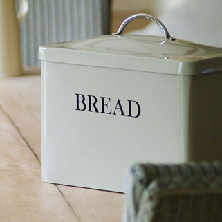 Clay Metal Bread Bin