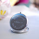 Personalised Bridesmaid Compact Mirror