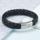 Personalised Men's Chunky Leather Plait