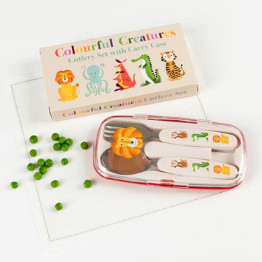 Toddler's Colourful Creatures Cutlery