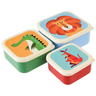 Colourful Creatures Set of 3 Snack Boxes