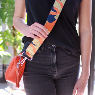 Interchangeable Patterned Bag Strap