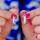 Sterling Silver Curved Feather Earrings