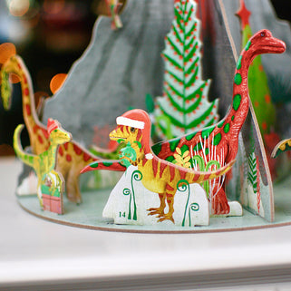 Personalised Dinosaur Christmas Advent Calendar