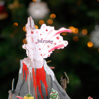 Personalised Dinosaur Christmas Advent Calendar
