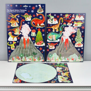 Personalised Dinosaur Christmas Advent Calendar