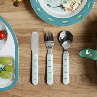 Toddler's Dinosaur Cutlery