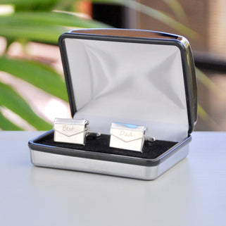 Personalised Love Letter Cufflinks