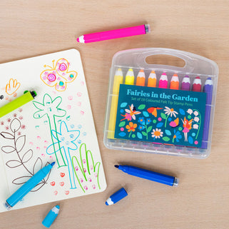 Fairies in the Garden Stamping Pens