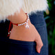 Personalised Glitter Star Suede Friendship Bracelet