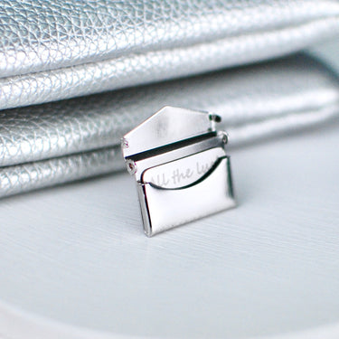 Good luck pin shown open