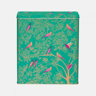 Sara Miller Green Bird Tall Tin