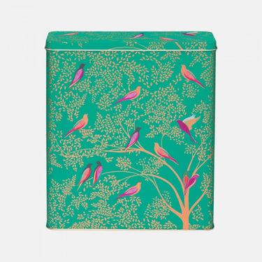 Sara Miller Green Birds Tin Tall