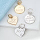 Personalised Bag Disc Charm