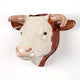 Hereford Bull Wall Vase