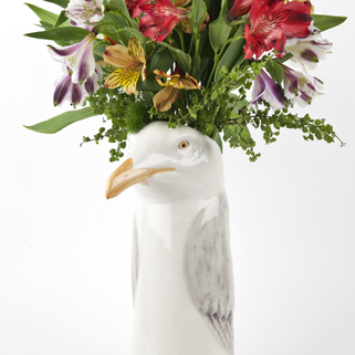 Herring Gull Flower Vase