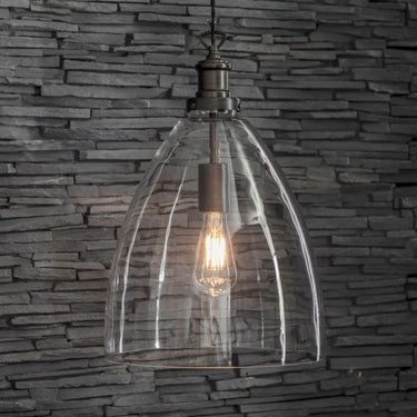 Hoxton Domed Glass Pendant Light