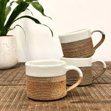 Mali Rib Coffee Mug Terracotta