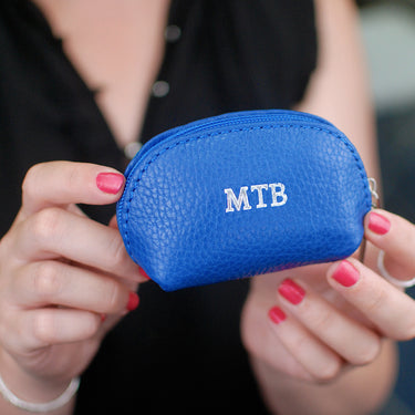 Monogram Mini Leather Coin Purse