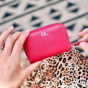 Fuchsia Card Purse