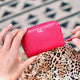 Fuchsia Card Purse