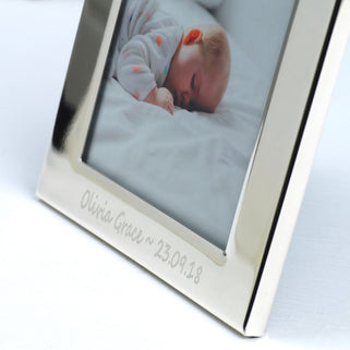 Personalised Silver-Plated Photo Frame