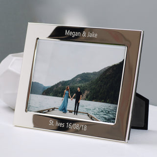 Personalised Silver-Plated Photo Frame