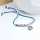 Personalised Charm Suede Friendship Bracelet