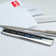 Silver letter opener with 