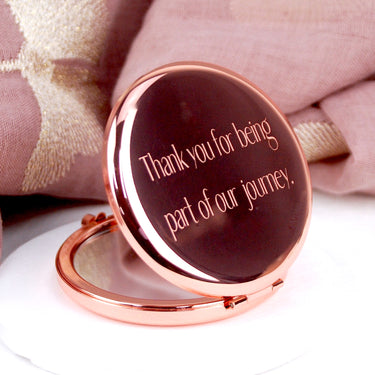 Personalised Logo Compact Mirror