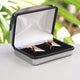 Rose Gold Coloured Paper Plane Cufflinks