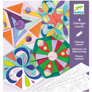 Rosette Mandala Colouring Kit