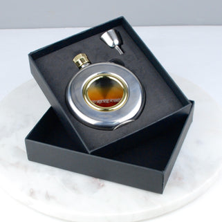 Personalised Porthole Window Hip Flask