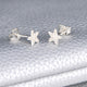 Sterling Silver Tiny Starfish Stud Earrings