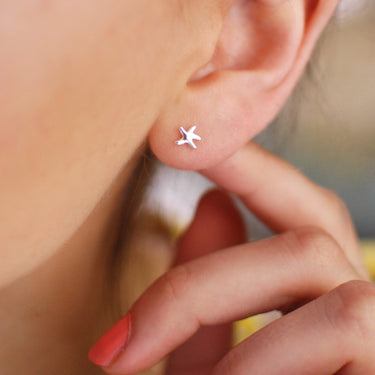 Sterling Silver Mini Starfish Studs