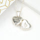 Personalised Sterling Silver Heart Locket