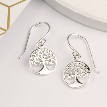 Tree of Life Sterling Silver Earrings