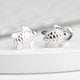 Sterling Silver Tiny Turtle Stud Earrings